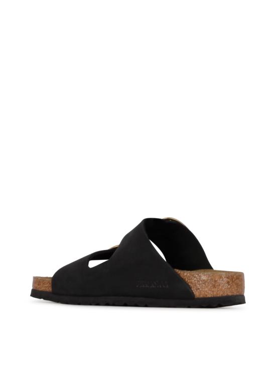 26SS 버켄스탁 아리조나 빅 버클 누벅 레더 1023239 BLACK - BIRKENSTOCK