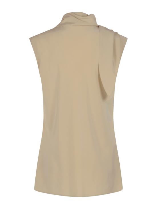 25FW 알베르타 페레티 민소매 티셔츠 252UA0812 66260045 BEIGE - ALBERTA FERRETTI