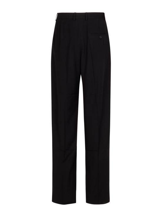 25FW 발렌시아가 스트레이트 팬츠 841107 TRT011000 BLACK - BALENCIAGA