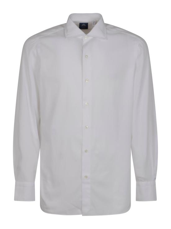 25FW 피나모레 긴팔 셔츠 31014 A5043E01 BLANCO - FINAMORE