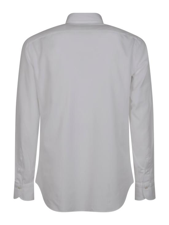 25FW 피나모레 긴팔 셔츠 31014 A5043E01 BLANCO - FINAMORE