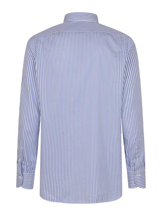 25FW 피나모레 긴팔 셔츠 460148 C0625E04 Blue - FINAMORE