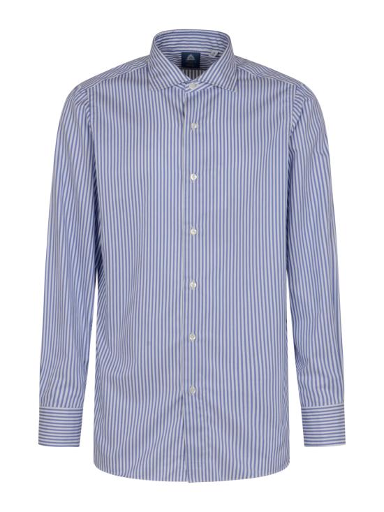 25FW 피나모레 긴팔 셔츠 460148 C0625E04 Blue