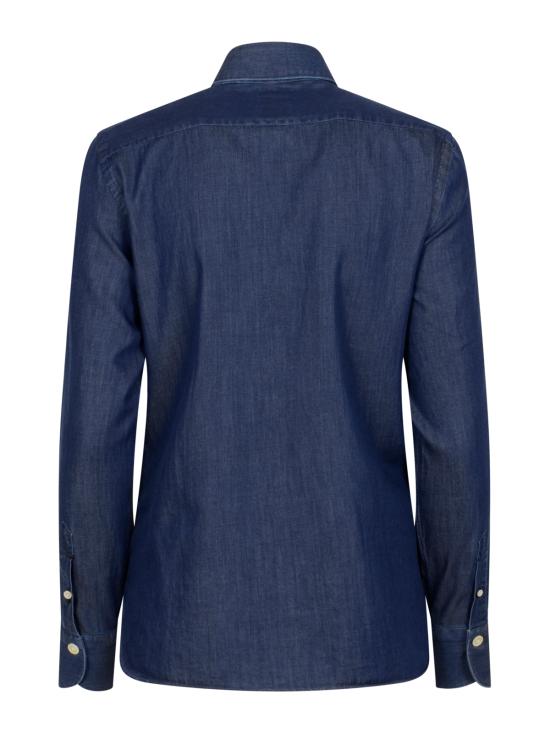 25FW 피나모레 셔츠 45880 C0512D11 AZUL - FINAMORE
