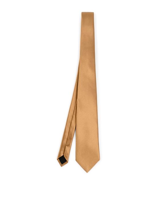 26SS 생로랑 넥타이 858355 3Y0119700 Beige - SAINT LAURENT