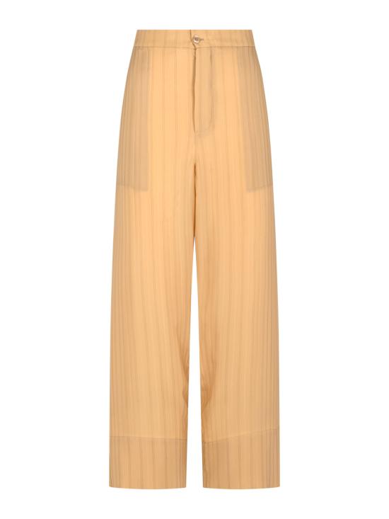 26SS 생로랑 스트레이트 팬츠 851069 Y7J399096 BEIGE NUDE TAUPE