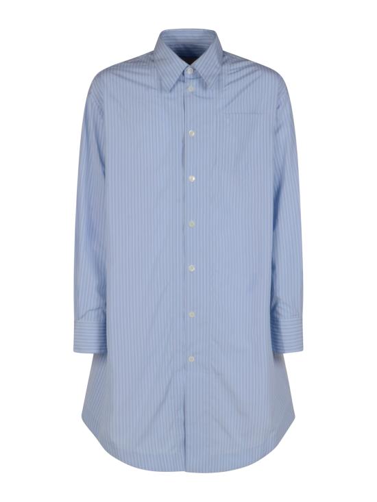 26SS 아미 긴팔 셔츠 UDR663 CO02194844 BLEU CACHEMIRE BLANC