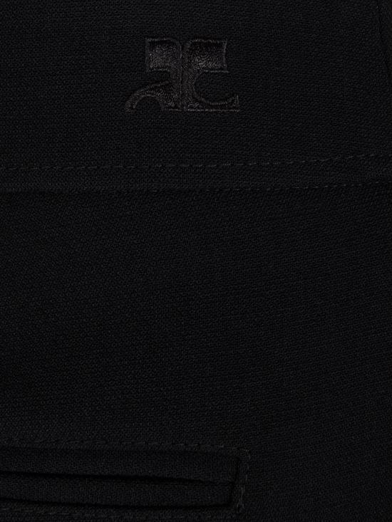 25FW 쿠레쥬 스트레이트 팬츠 325CPA419WO0143 9999 Black - COURREGES