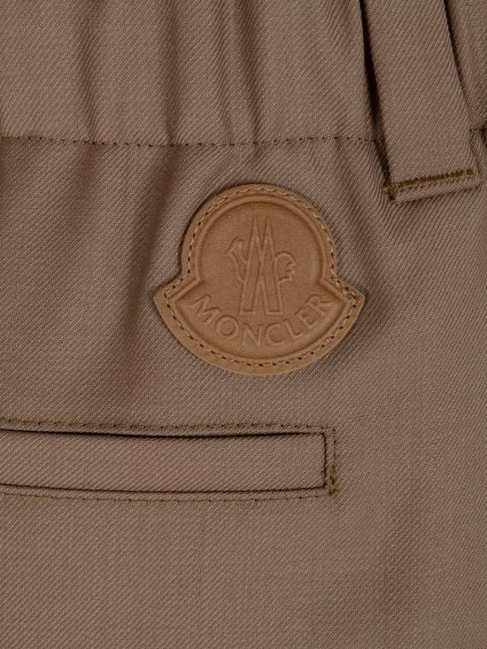 25FW 몽클레어 스트레이트 팬츠 932A00018 598XP23S Beige - MONCLER