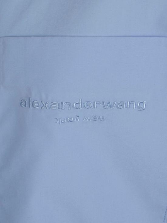 26FW 알렉산더 왕 셔츠 1WC3261347 459B OXFORD BLUE - ALEXANDER WANG