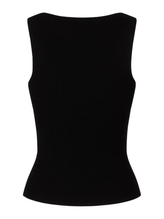 26FW 알렉산더 왕 민소매 티셔츠 1KC3261023 001 BLACK - ALEXANDER WANG