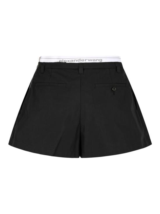 26FW 알렉산더 왕 미디 스커트 1WC3264042 001 Black - ALEXANDER WANG
