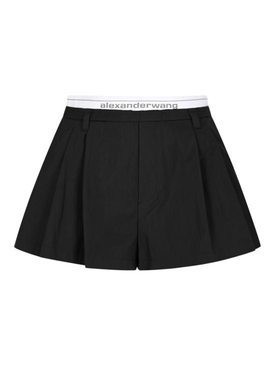 26FW 알렉산더 왕 미디 스커트 1WC3264042 001 Black