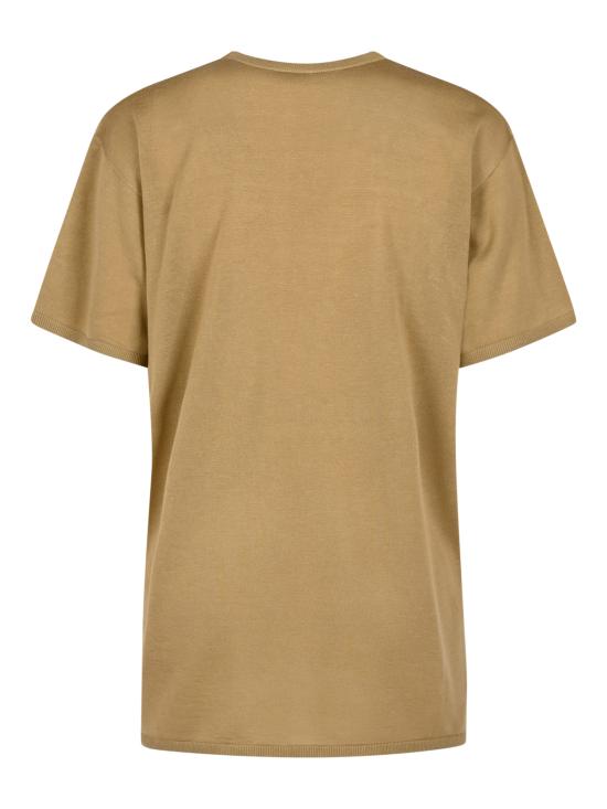 26FW 토템 반팔 티셔츠 253WRT0531 YA0079272 DESERT - TOTEME