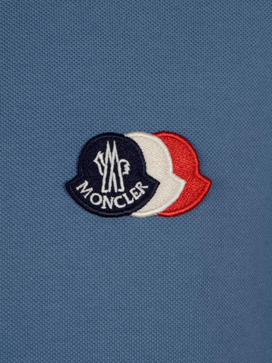 26SS 몽클레어 폴로 티셔츠 918A00030 89A16714 Blue - MONCLER