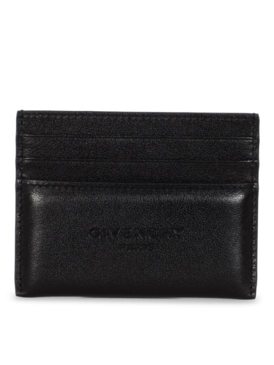 26FW 지방시 레더 안티고나 스탬프 카드 홀더 BK60G0K21L 001 Black