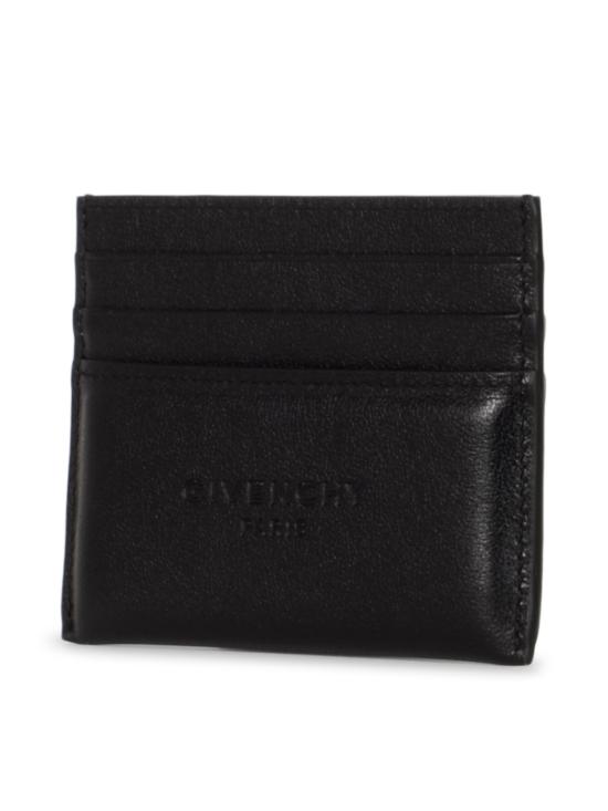 26FW 지방시 레더 안티고나 스탬프 카드 홀더 BK60G0K21L 001 Black - GIVENCHY