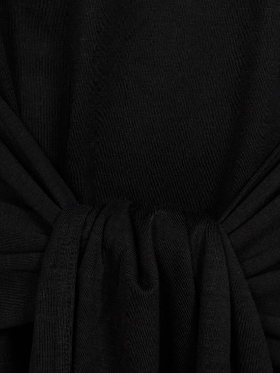 26FW 토템 반팔 티셔츠 263WRT0755 FB0419001 Black - TOTEME