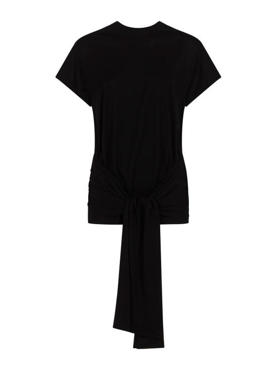 26FW 토템 반팔 티셔츠 263WRT0755 FB0419001 Black - TOTEME