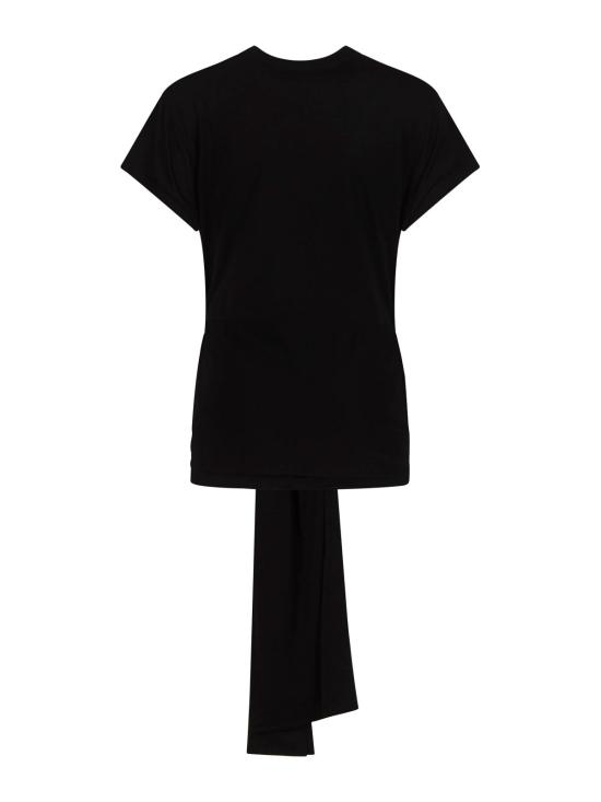 26FW 토템 반팔 티셔츠 263WRT0755 FB0419001 Black - TOTEME