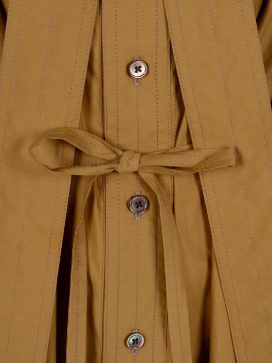 26SS 르메르 워시드 코튼 실크 리버시블 튜브 드레스 DR1156 LF1500YE539 Cumin - LEMAIRE