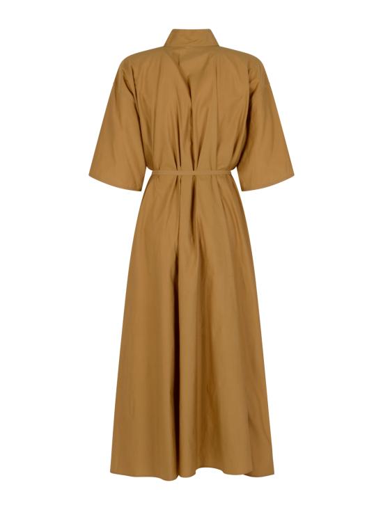 26SS 르메르 워시드 코튼 실크 리버시블 튜브 드레스 DR1156 LF1500YE539 Cumin - LEMAIRE