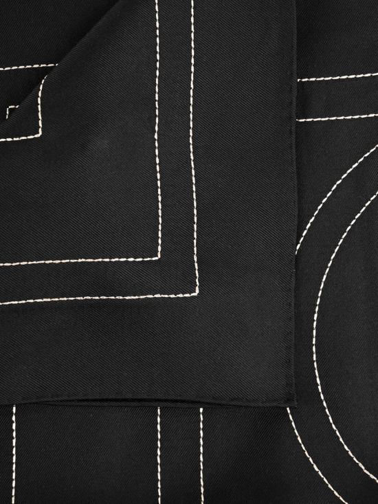 26FW 토템 머플러/스카프 263WSC0200 FB0704001 BLACK - TOTEME