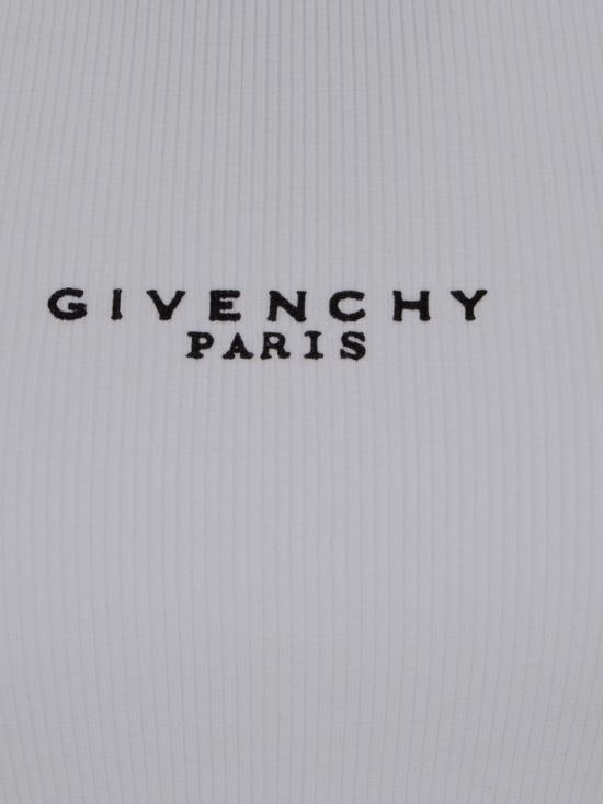 26FW 지방시 민소매 티셔츠 BW70FPP7BR 100 100 WHITE - GIVENCHY