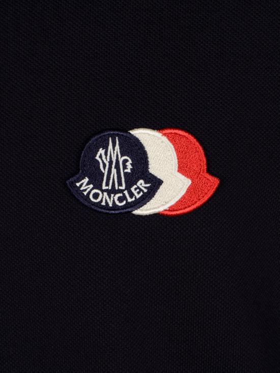 26SS 몽클레어 폴로 티셔츠 918A00030 89A1677X Blue - MONCLER