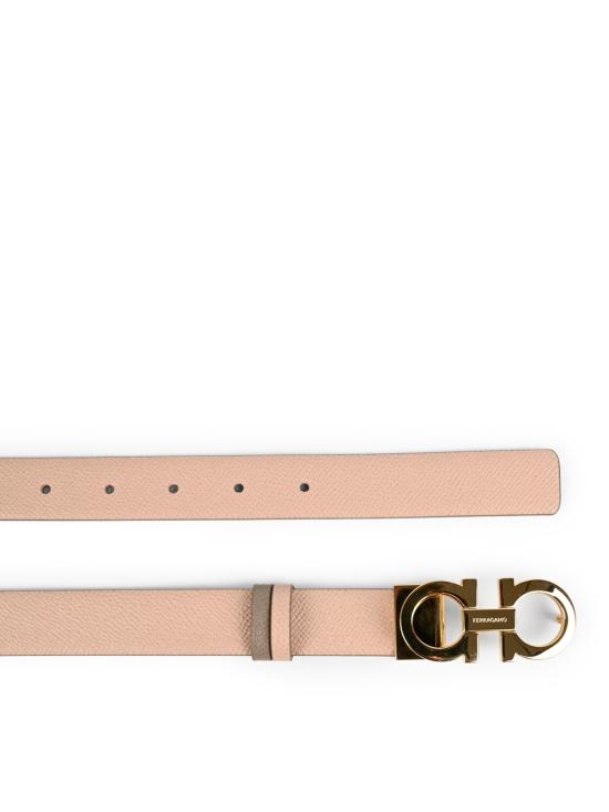 26FW 살바토레 페라가모 벨트 796236 DUSTY PINK WARM TAUPE - SALVATORE FERRAGAMO