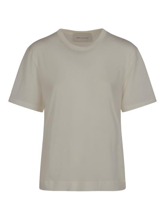 26SS 아미 ADC 패치 클래식 핏 반팔 티셔츠 FTS373 JE0211136 BLANC CREME