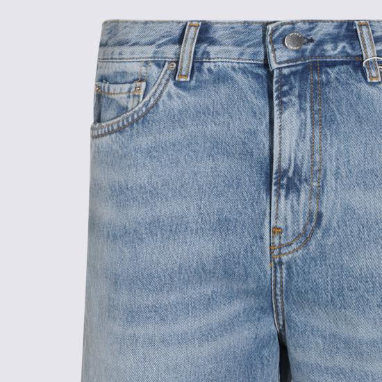26FW 토템 데님 숏팬츠 263WRB0382 FB0423305 True Vintage - TOTEME