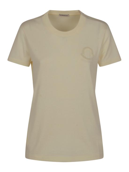 26SS 몽클레어 반팔 티셔츠 938C00061 89AUO034 BEIGE