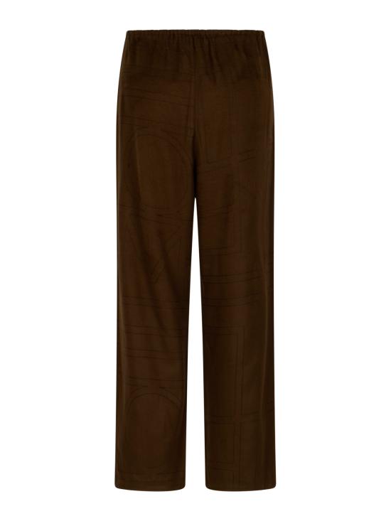 26SS 토템 팬츠 241WRB1101 FB0080034 DARK BROWN - TOTEME