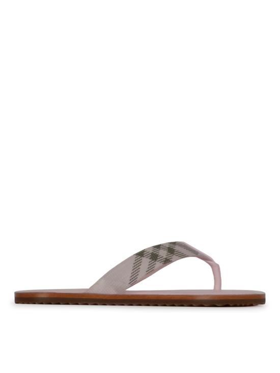 26SS 버버리 뮬/슬리퍼 8123026 A5961 MALLOW PINK IP CHECK