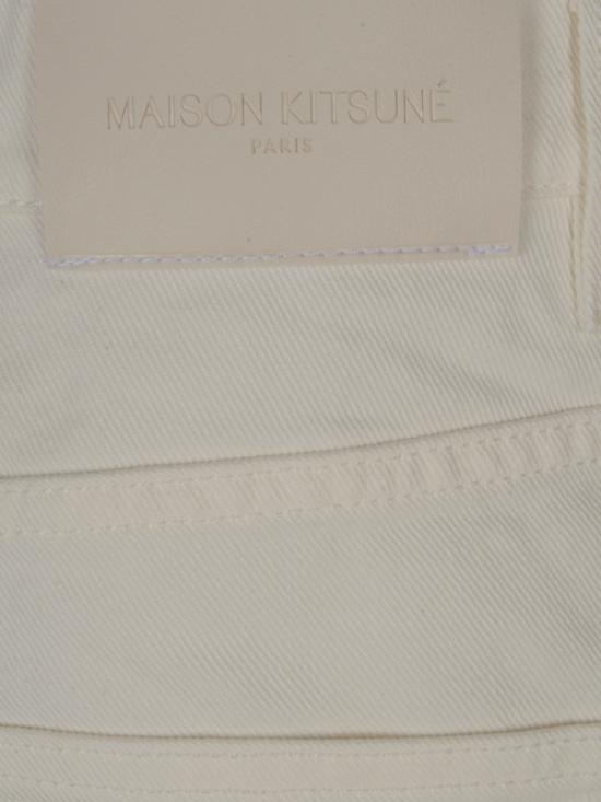26SS 메종키츠네 크롭 팬츠 QW01401WD4024 0443 Dove - MAISON KITSUNE