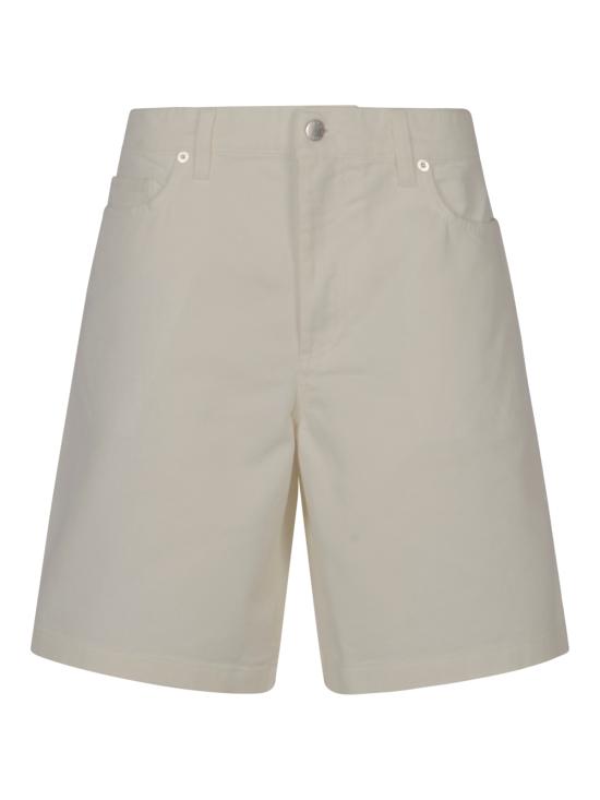 26SS 메종키츠네 크롭 팬츠 QW01401WD4024 0443 Dove - MAISON KITSUNE