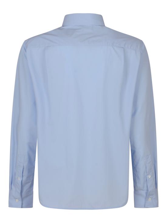26SS 메종키츠네 긴팔 셔츠 QM00421WC5089 0434 PURE BLUE - MAISON KITSUNE