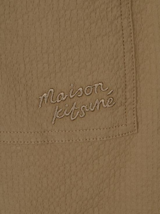26SS 메종키츠네 숏팬츠 QM01401WC5082 0429 ROASTED ALMOND - MAISON KITSUNE
