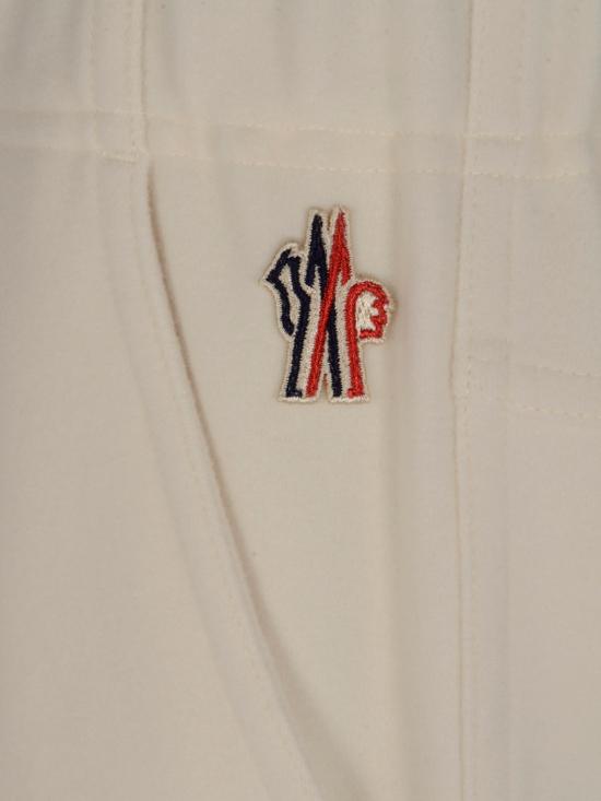 25FW 몽클레어 트레이닝/조거 팬츠 988H00001 89B08086 White - MONCLER