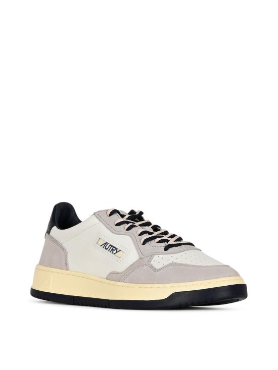 26FW 오트리 메달리스트 로우 스니커즈 AULM BW04 LEA SUEBIC WHT VAPOR - AUTRY