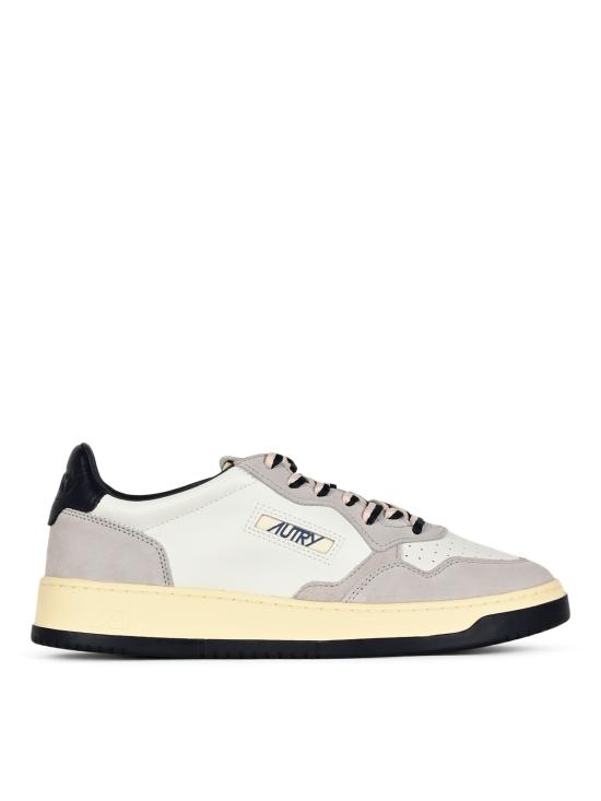 26FW 오트리 메달리스트 로우 스니커즈 AULM BW04 LEA SUEBIC WHT VAPOR
