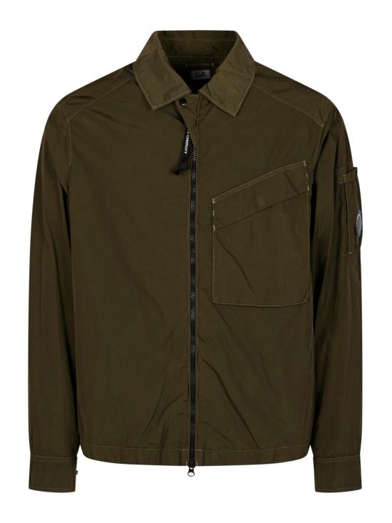 26FW 씨피 컴퍼니 셔츠 21CMOS120A 005904G683 IVY GREEN
