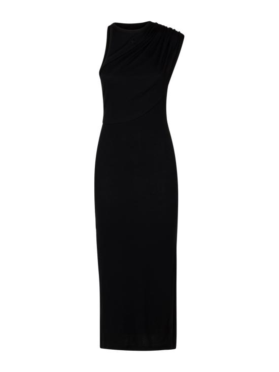 26SS 쿠레쥬 미디 원피스 226JRO849JS0285 9999 Black - COURREGES