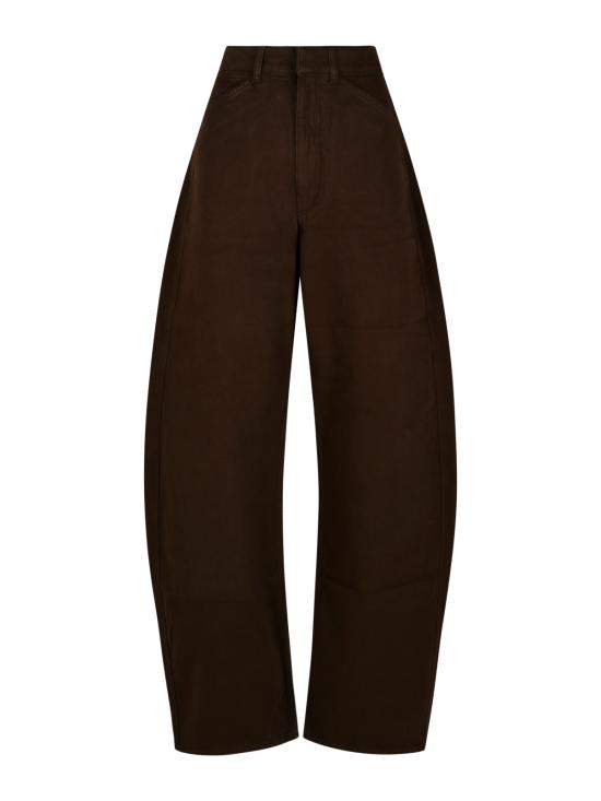 26FW 르메르 하이 웨이스티드 커브드 팬츠 PA1264 LD1077BR512