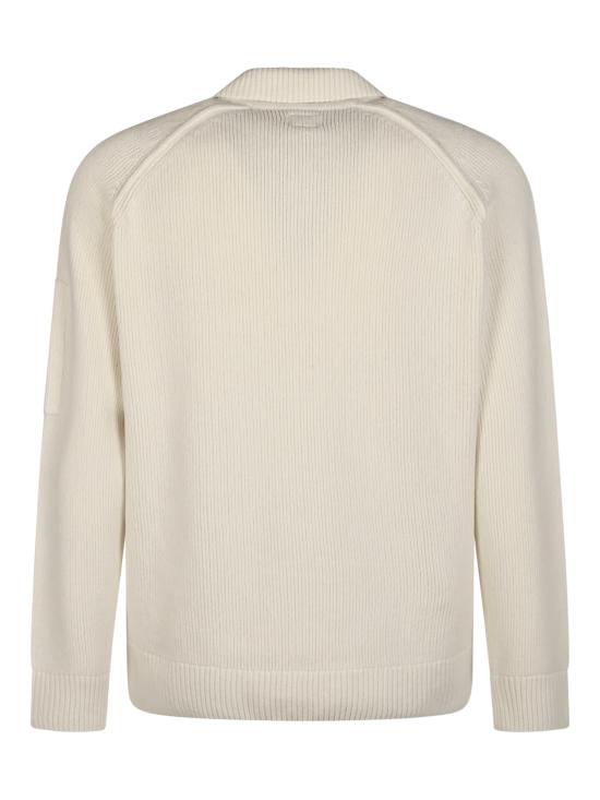 26FW 씨피 컴퍼니 폴로 티셔츠 21CMKN198A 005558G103 GAUZE WHITE - C.P. COMPANY