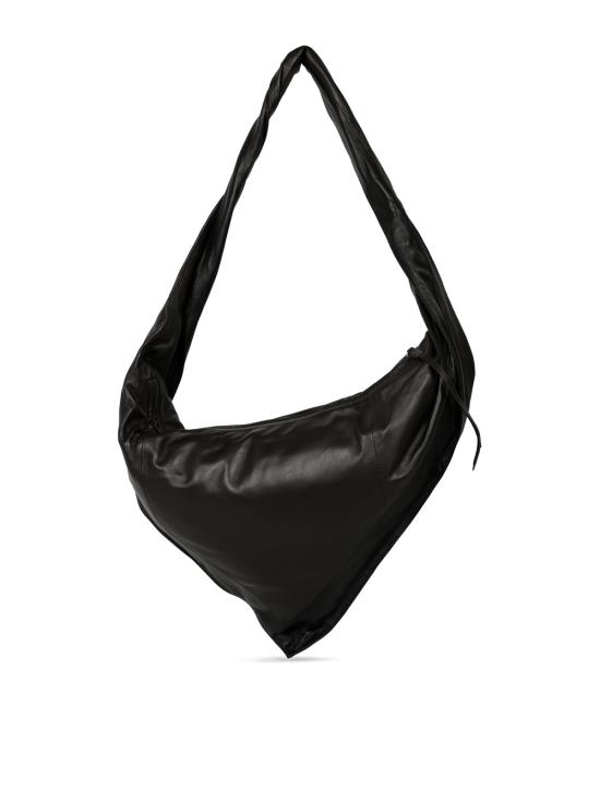 26FW 르메르 스몰 스카프 익스텐디드 핸들 백 BG0188 LL0075MU096 BLACK DARK CHOCOLATE - LEMAIRE