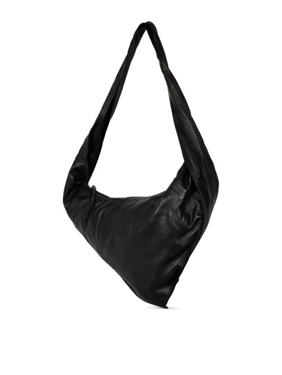 26FW 르메르 스몰 스카프 익스텐디드 핸들 백 BG0188 LL0075MU096 BLACK DARK CHOCOLATE - LEMAIRE
