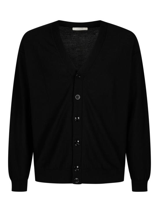 26FW 르메르 스웨터 PO0052 LK1063BK999 Black - LEMAIRE