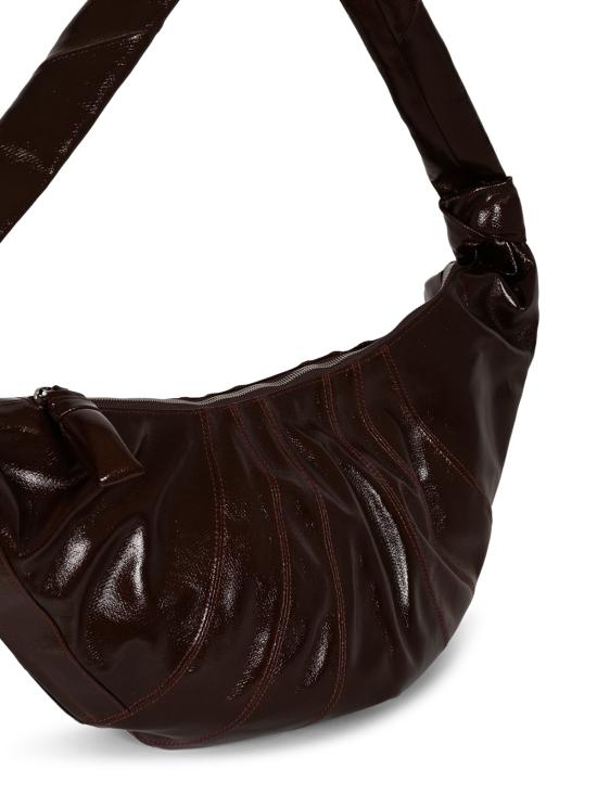 26FW 르메르 크루아상 라지 소프트 그레인드 레더 크로스백 BG0000 LF1329BR401 CHOCOLATE FONDANT - LEMAIRE